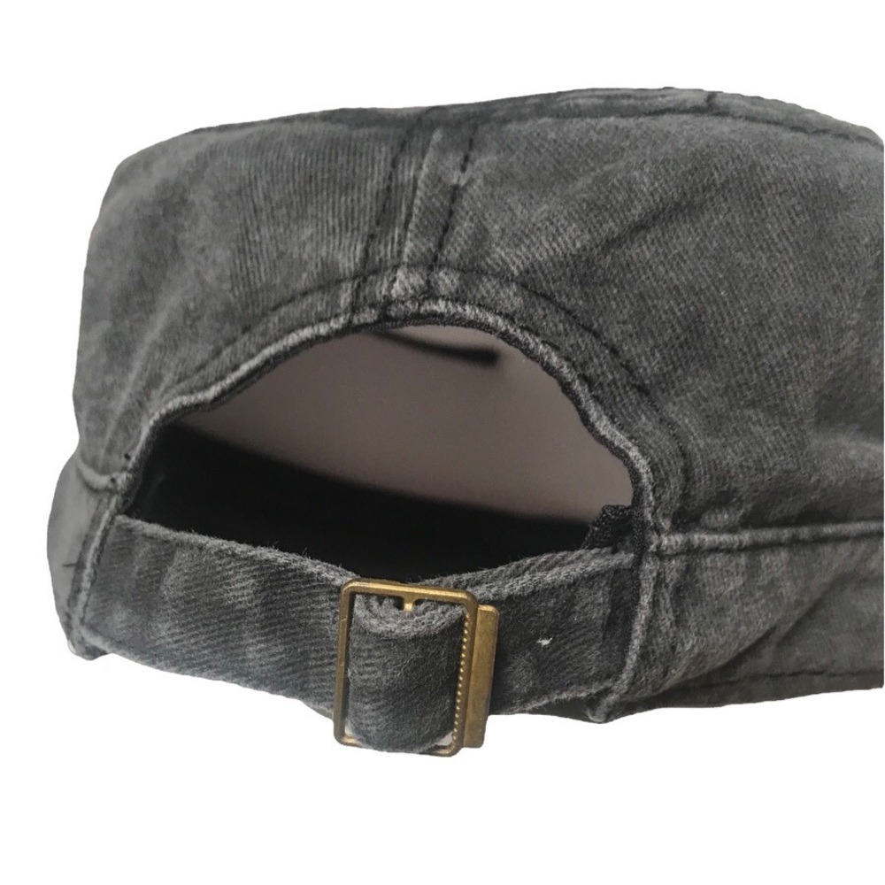 LAST ONE: Military inspired distressed adjustable women’s trendy cadet hat - Picture 3 of 3